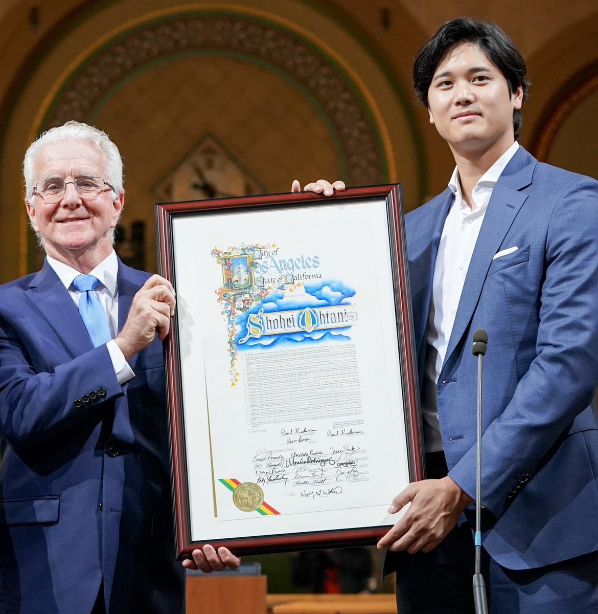 May 17th is now Shohei Ohtani Day in Los Angeles (via @Dodgers)