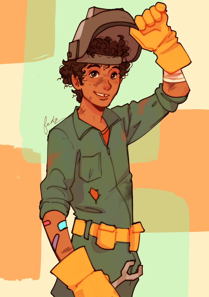 he’s a mechanik
#percyjackson #leovaldez