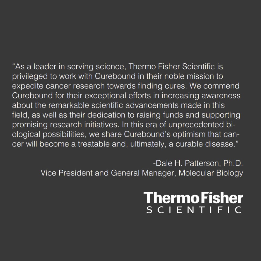 At the center of Curebound's mission is a commitment to collaboration and partnership. We work closely with top brands and organizations who share a passion for the cause and want to support the fight against cancer. Partnership opportunities here: curebound.org/who-we-are#par…