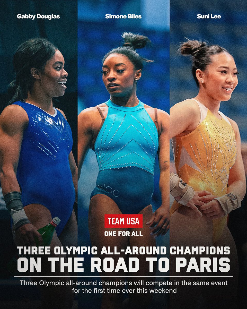 History in the making 🇺🇸🥇

Catch @USAGym in action at the #CoreClassic live on @peacock and @CNBC this Saturday from 7-9 p.m. ET!

#MTUSA l #ParisOlympics