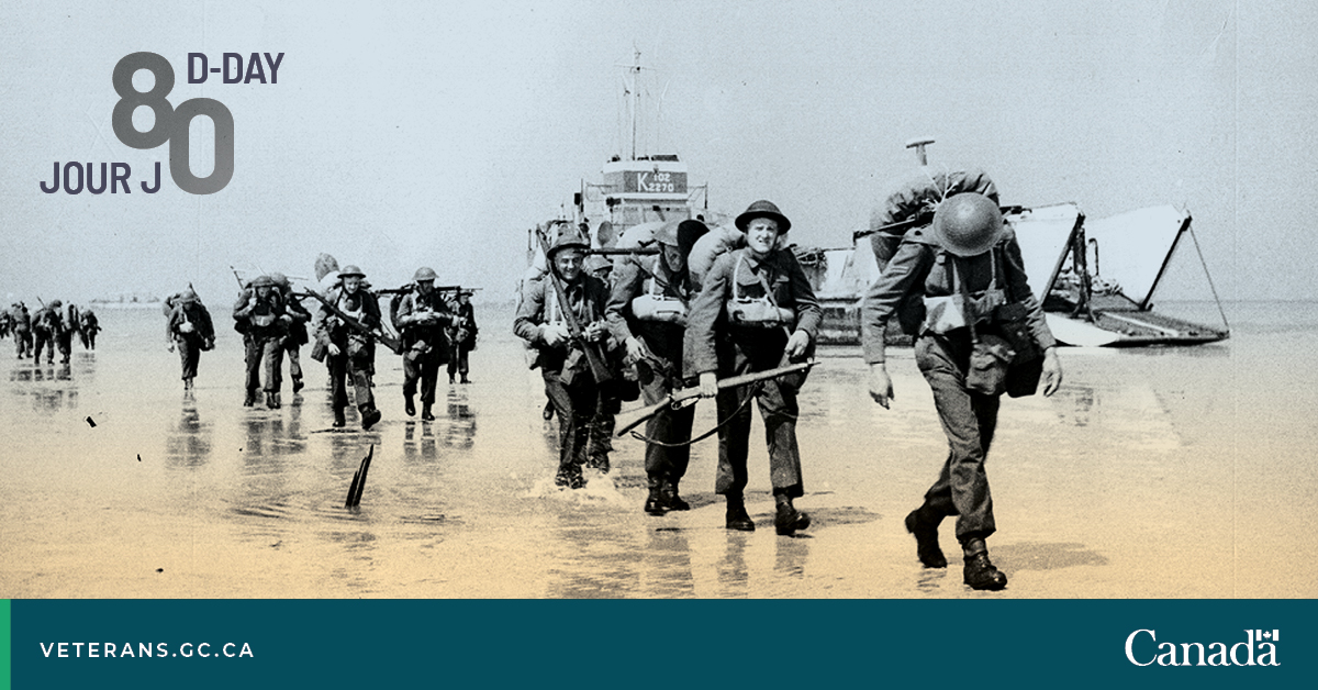 On May 27, a special commemorative event will take place at Halifax Citadel National Historic Site to mark the upcoming 80th anniversary of D-Day and the Battle of Normandy. Visit the Facebook event page for more details: fb.me/e/cloXUO1Xr #DDay80 #CanadaRemembers