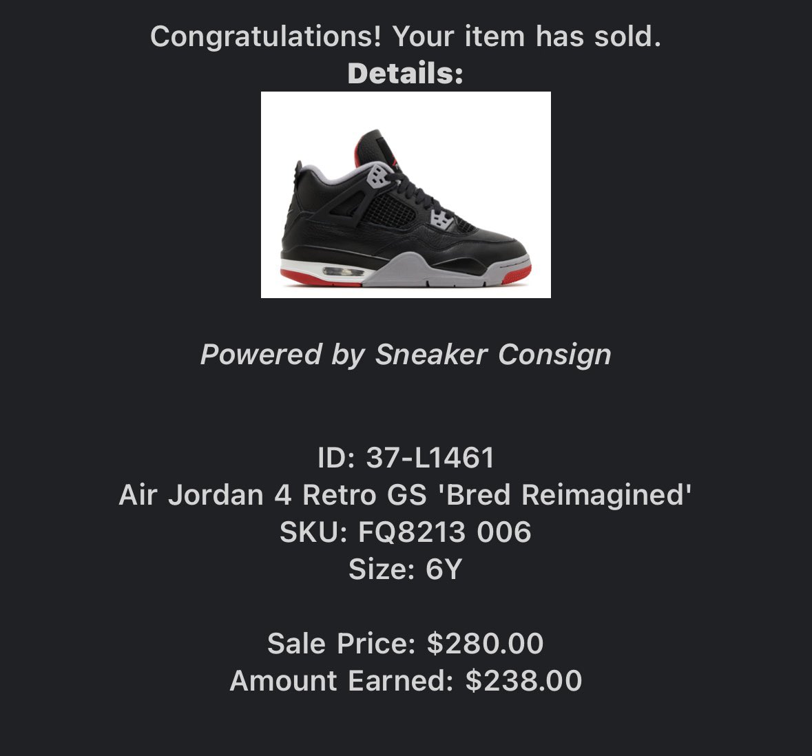 TopCooks's tweet image. RETAIL $160 

StockX seller payout $127 ❌
Top Cooks member payout $238 ✅