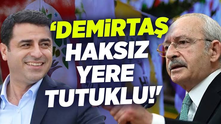 Kemal Kılıçdaroğlu'ndan sert mesaj: İftiraları üzülerek takip ettim. Sayın Demirtaş'ı yalnız bırakanlardan olmayacağım...
