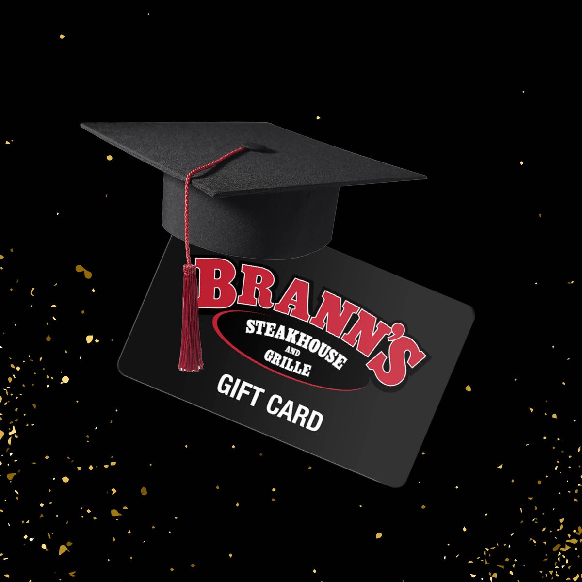 Reward the graduate in your life with a tasty gift from Brann's to celebrate their milestone. Order a gift card today: bit.ly/2ZKflxE. #EatAtBranns #GiftCards #Foodie #Gift #MichigansOriginalSizzle