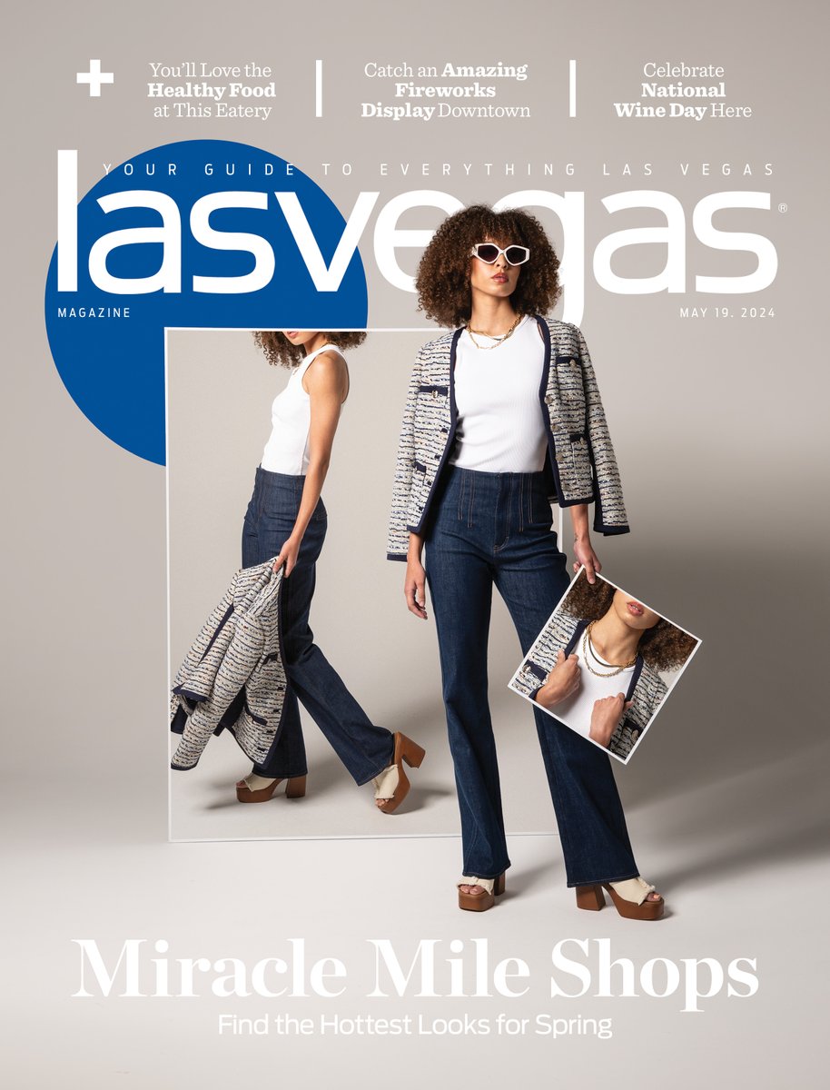 On this week's cover: Find the hottest looks for spring at @MiracleMileLV. Tap to subscribe to our free weekly edition: lp.constantcontactpages.com/su/X7z573B