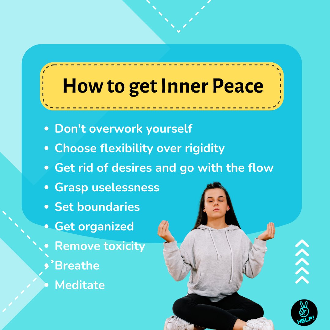 How to get Inner Peace 

#yhelp #mentalhealthawareness #mentalhealth #youth #teens #lifeskills #children #boundaries #journey #selfimprovement #askforhelp #therapy #counseling #lettinggo #peace