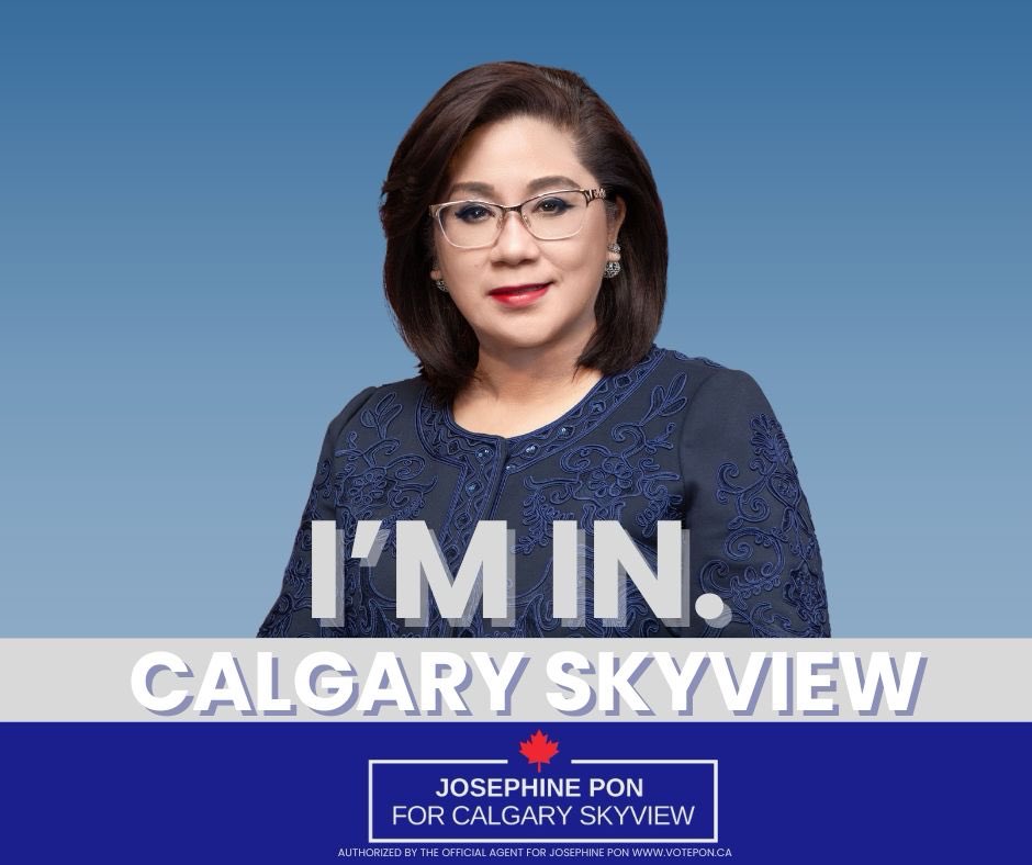 I am officially seeking the Federal Conservative Nomination in Calgary Skyview! Pls go to my website votepon.ca to purchase your membership, volunteer, donate to my campaign! I would be honoured to serve Calgary Skyview! 
#cdnpol #canpoli #cpc #yycskyview #ucp