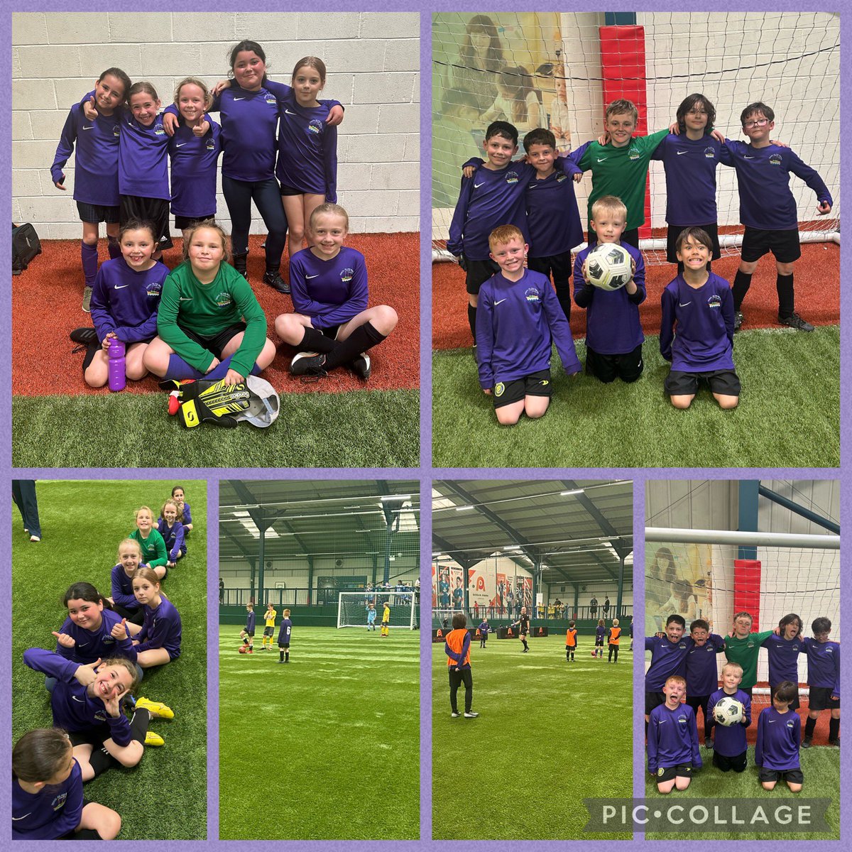 Timoedd blwyddyn 3/4 wedi serennu wrth chwarae yn nhwrnamaint ‘primary fives’ yr wythnos hon⭐️⚽️