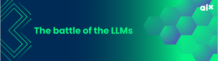 since_ya's tweet photo. The battle of the LLMs
 This work reflect the ability of Ai to product a song and there competition between variety of his tools
link for song product by Ai
https://t.co/HW9HSYiVJL

#Udio #AI_Made_Music #AI_Tunes_Africa #InnovateWithAI  #DoHardThings #ALX_AICE #ALX #AI_for_Africa https://t.co/JF7HJ87Ohk
