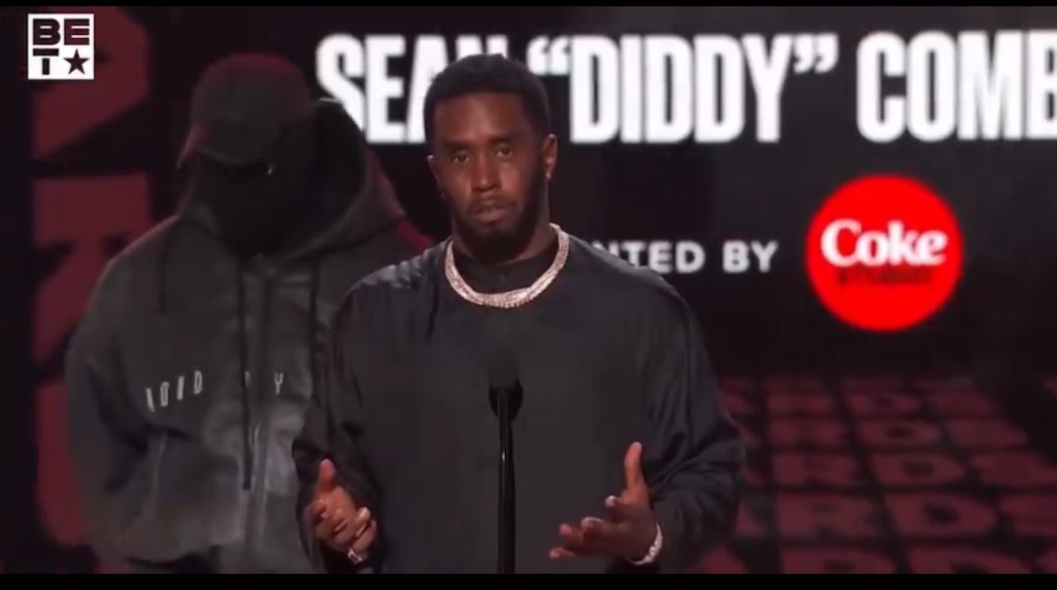 It’s kinda like Kanye didn’t wanna be seen with Diddy at this moment