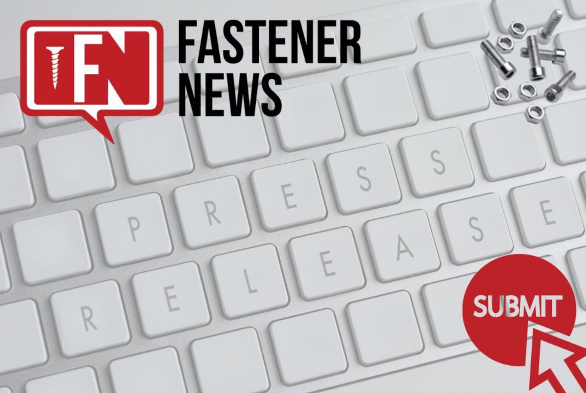 Got Fastener News? Submitting your Press Release is as easy as 1-2-3! In today’s very fast paced, content-driven business world the need to deliver your company’s message is more important than ever. Submit your press release now! fastenernewsdesk.com/submit-press-r… #FastenerNews