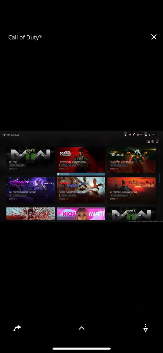 Offers T250 Account For Sale Number 83th Currently 
Full Activision Access 
Mastery Unlocked ✅
Hundreds Of Camos 
14 Paid Bundles Including Ones From Mw2 DM For More Info