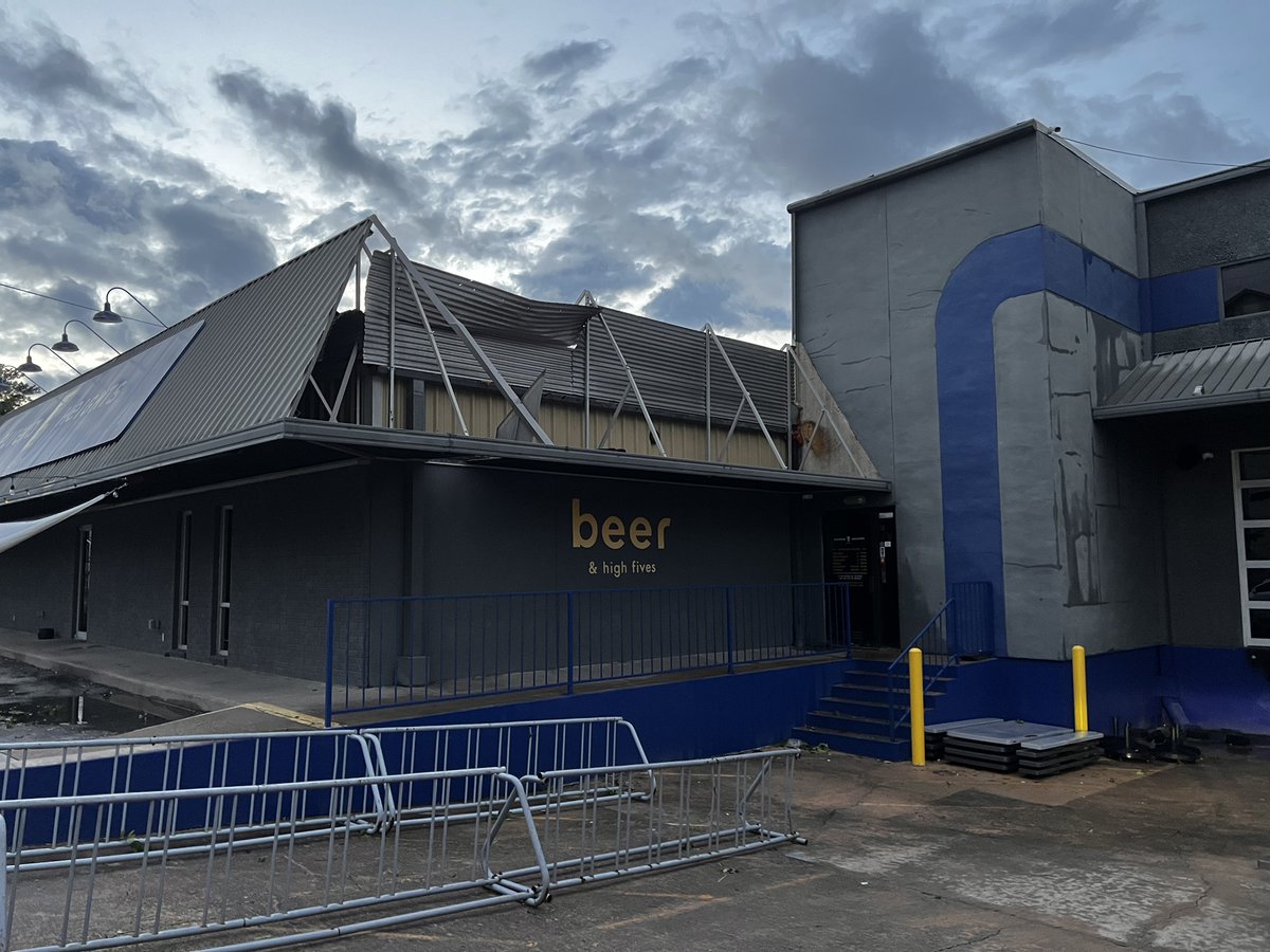 We’re closed today so we can finish an epic game of hide and seek with our roof. So far the roof is winning. 

If we get power back then hopefully we can open up on Saturday. Stay safe.