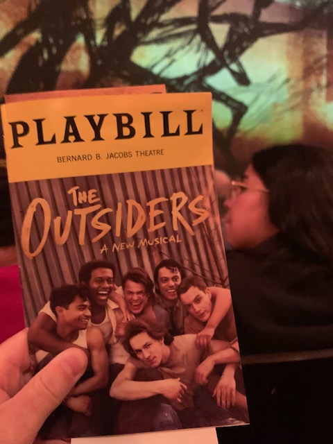 The Penguin School & Library team got to check out THE OUTSIDERS musical the other week. It was so cool seeing this book come to life on stage. Stay gold!