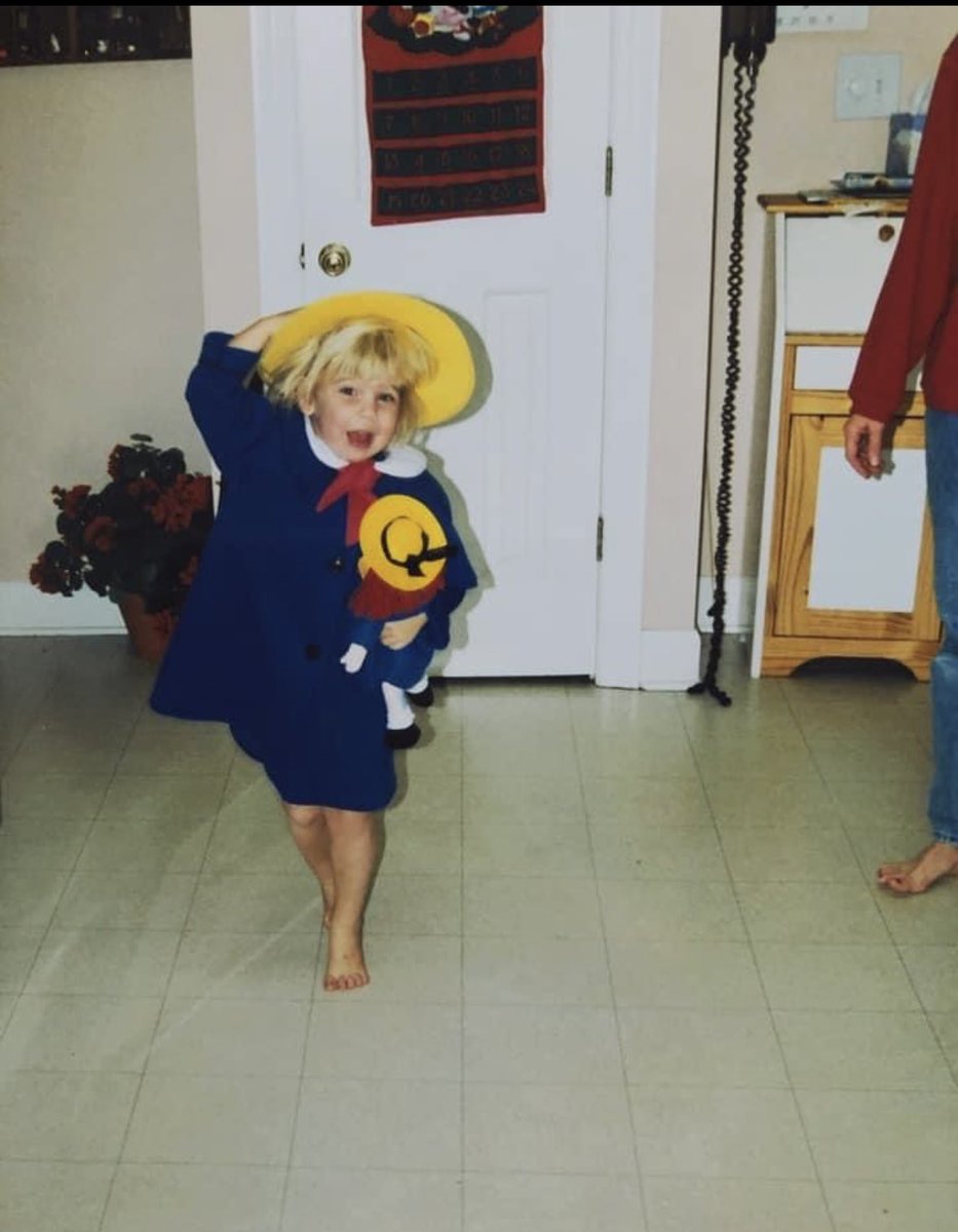I dressed up as Madeline for Halloween for like 3 years in a row