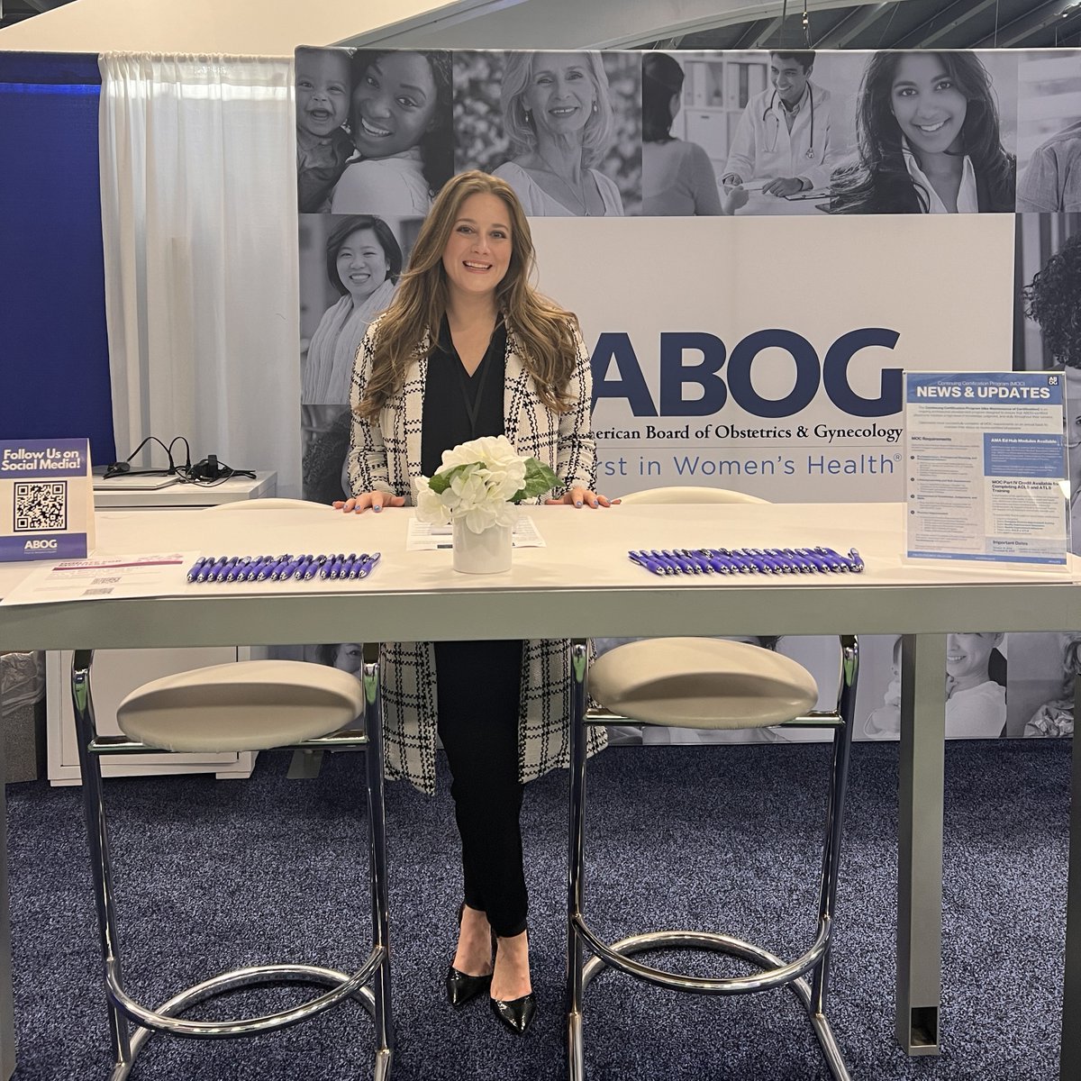 ABOG is here at #ACOG2024! Come visit us at booth #1135 (next to the ACOG Pawty Zone). We're happy to answer questions about the Qualifying and Certifying Exams, FLS and EMIGS, CFP, MOC, and more.