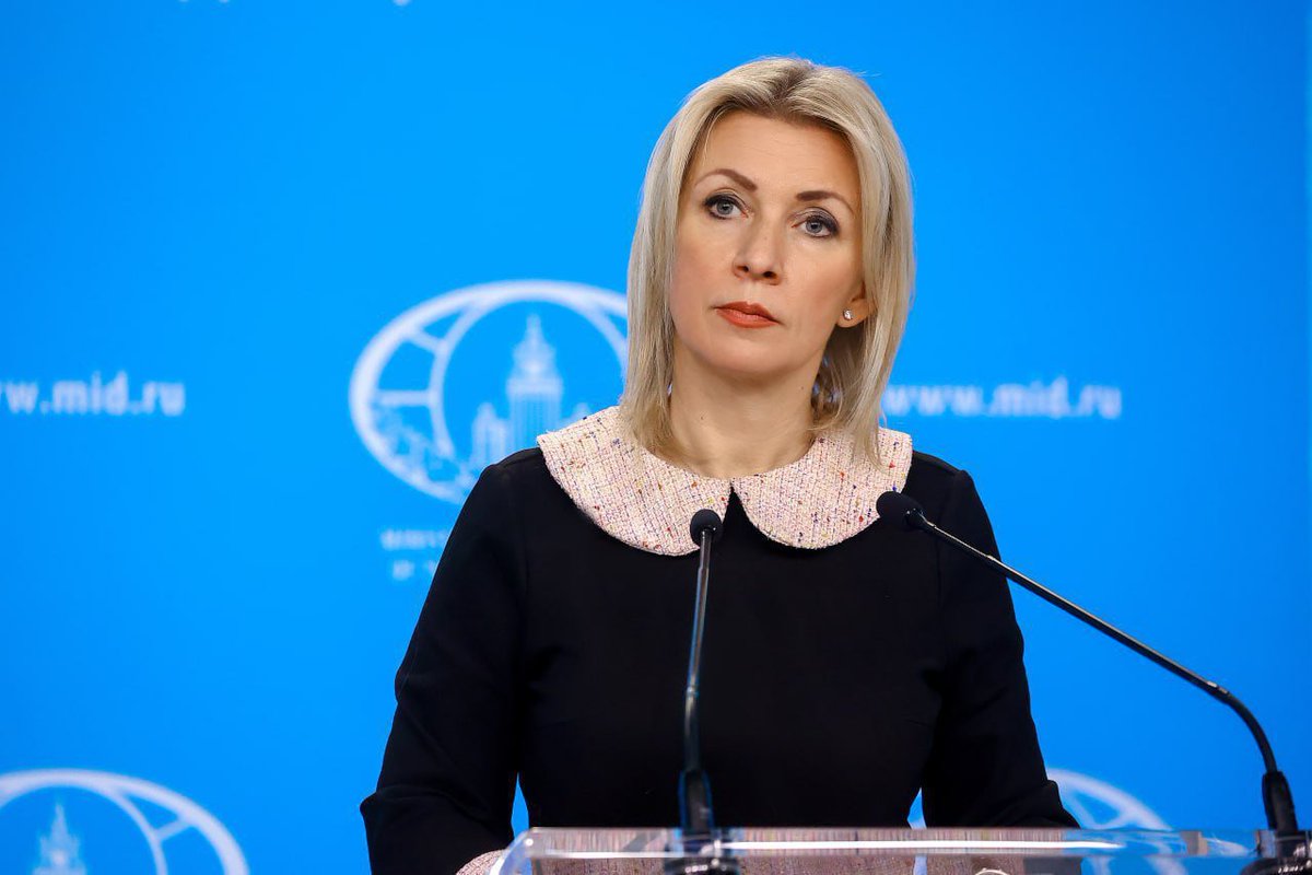 💬 #Zakharova: Barbaric attacks on the Russian regions with the use of Western-made weapons are clearly backed by the US and the UK curators overseeing Zelensky’s regime. ❗️ Russia will not leave unanswered these acts of aggression. t.me/MFARussia/20236