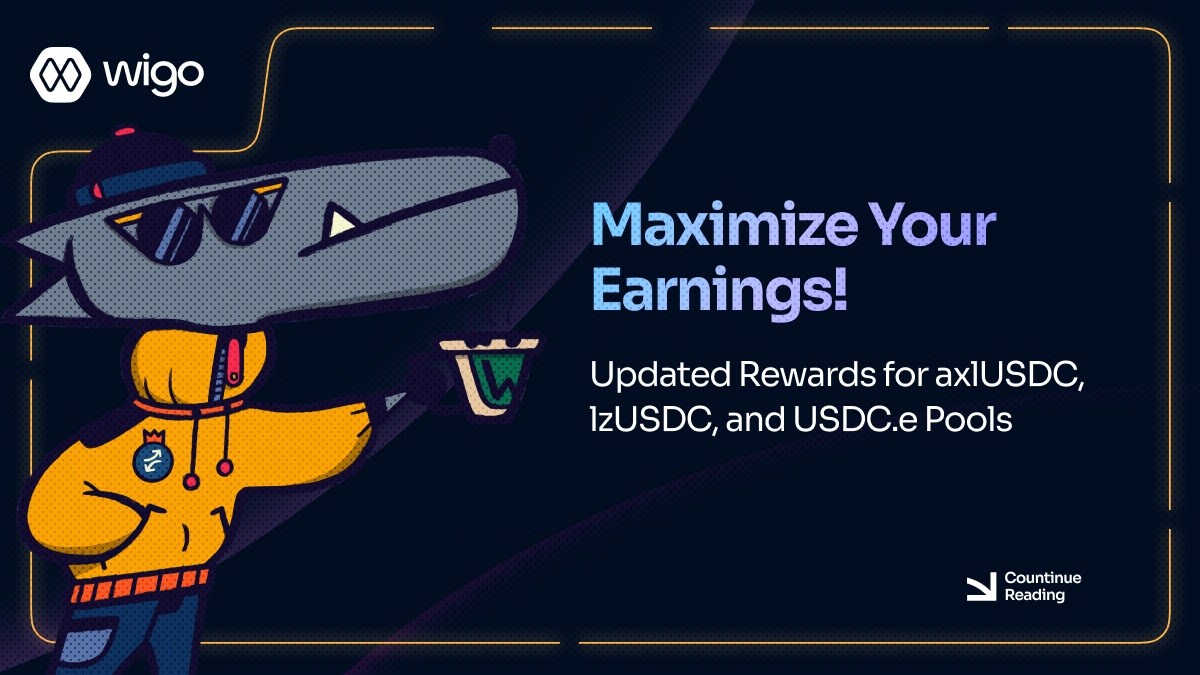 🚜 Farm Update Alert! 🚜 Based on recent data and the success of our new farms, we've updated the reward coefficients for axlUSDC, lzUSDC, and USDC.e pools to ensure balanced and fair earnings for our users. 🔗 Check out the updated rates and maximize your returns: