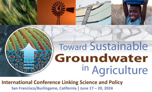 Interested in #groundwater in agriculture? Join <a href="/UCDIrrigation/">Isaya Kisekka</a> &amp; <a href="/Wasserstille/">Thomas Harter</a> <a href="/UCDavisWater/">UC Davis Center for Watershed Sciences</a> <a href="/ucanrwater/">UC Water Institute</a> for a conference June 17-20 in San Francisco 
Free workshops: managing groundwater nitrate, groundwater demand, groundwater governance ag-groundwater.org