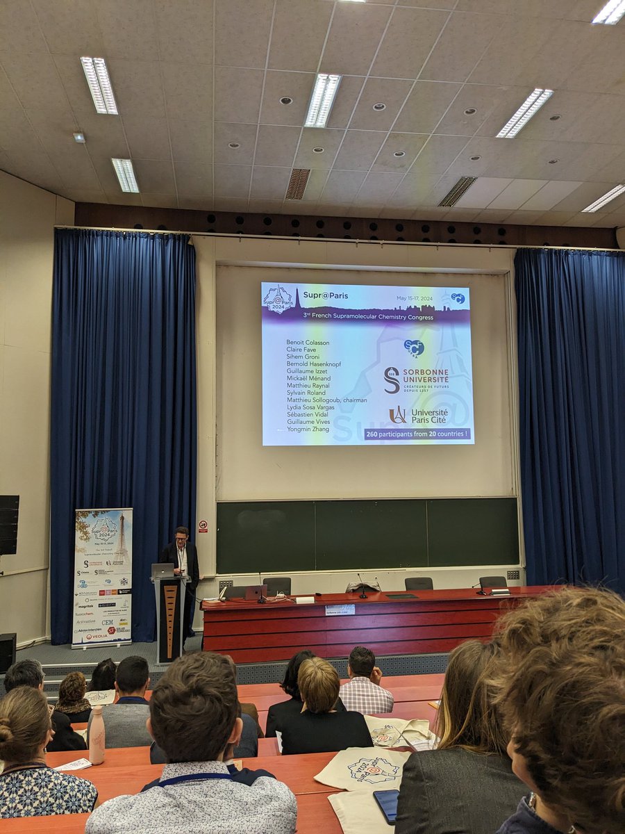 What a wonderful time <a href="/SupraParis2024/">Supr@Paris 2024</a>! It's always a pleasure to come back home 🇨🇵❤️ to share our Circe effect in supramolecular chem! So honored to have received the Best Communication Award! Thanks to the Organizing Committee! And thanks <a href="/PabloBallesterB/">Pablo Ballester</a> <a href="/MarcosGSuero/">Marcos García Suero</a> <a href="/ICIQchem/">ICIQ</a>