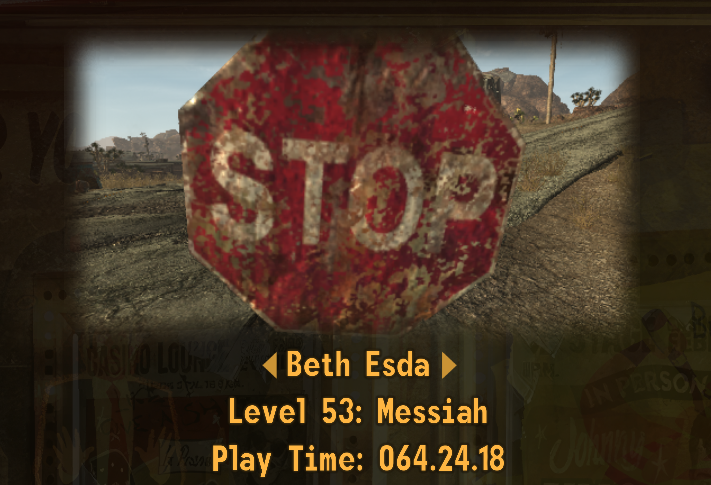 another new vegas playthrough finished ! see you next year