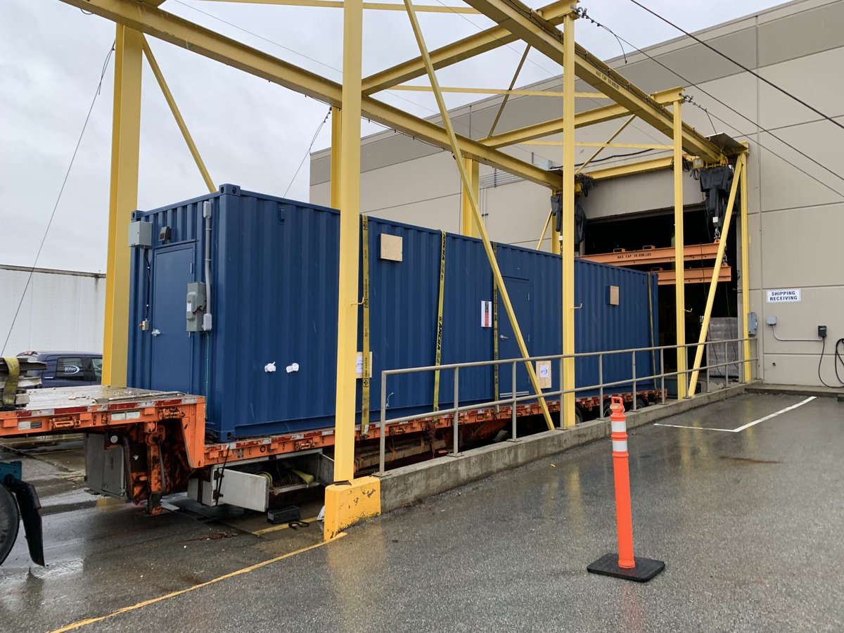 Designed and built by BI Pure Water, a packaged #groundwater Remediation System has been installed at a recreational facility in Red Deer, Alberta where it will be used to treat #brackish water with brine and chlorite contaminants. 

#commissioning #water #watertreatment