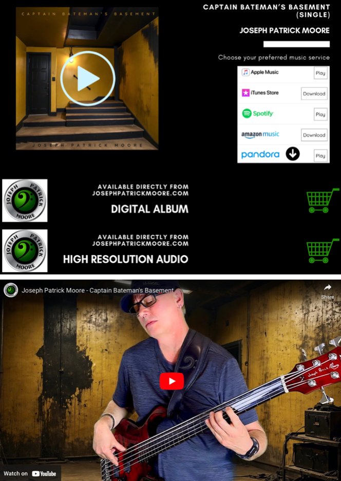 jpmbass's tweet image. New Release: My arrangement of @OfficialSting song titled #CaptainBatemanBasement is available wherever you get your music! 

More info: josephpatrickmoore.com/captain_batema…

#Sting #JazzFusion #FretlessBass