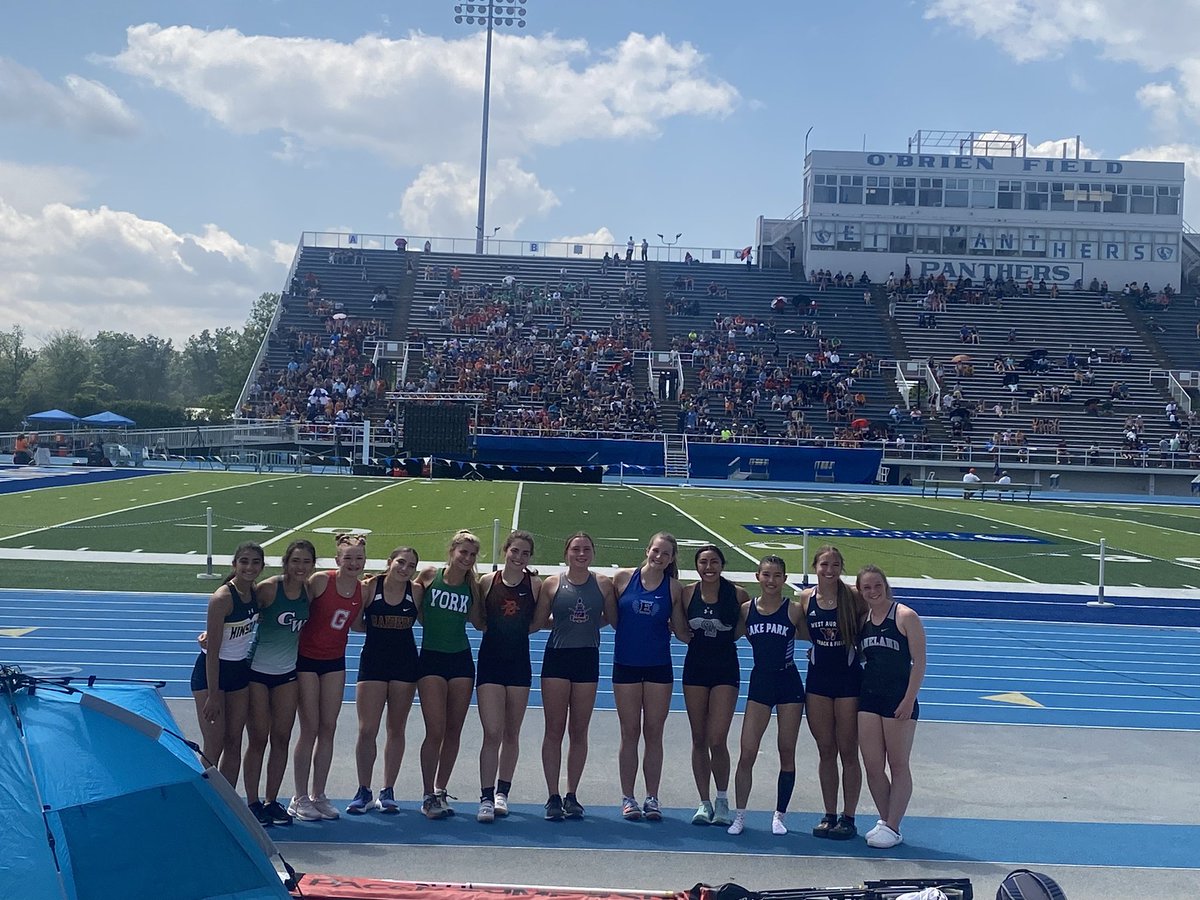 West Aurora Girls Track and Field tweet media