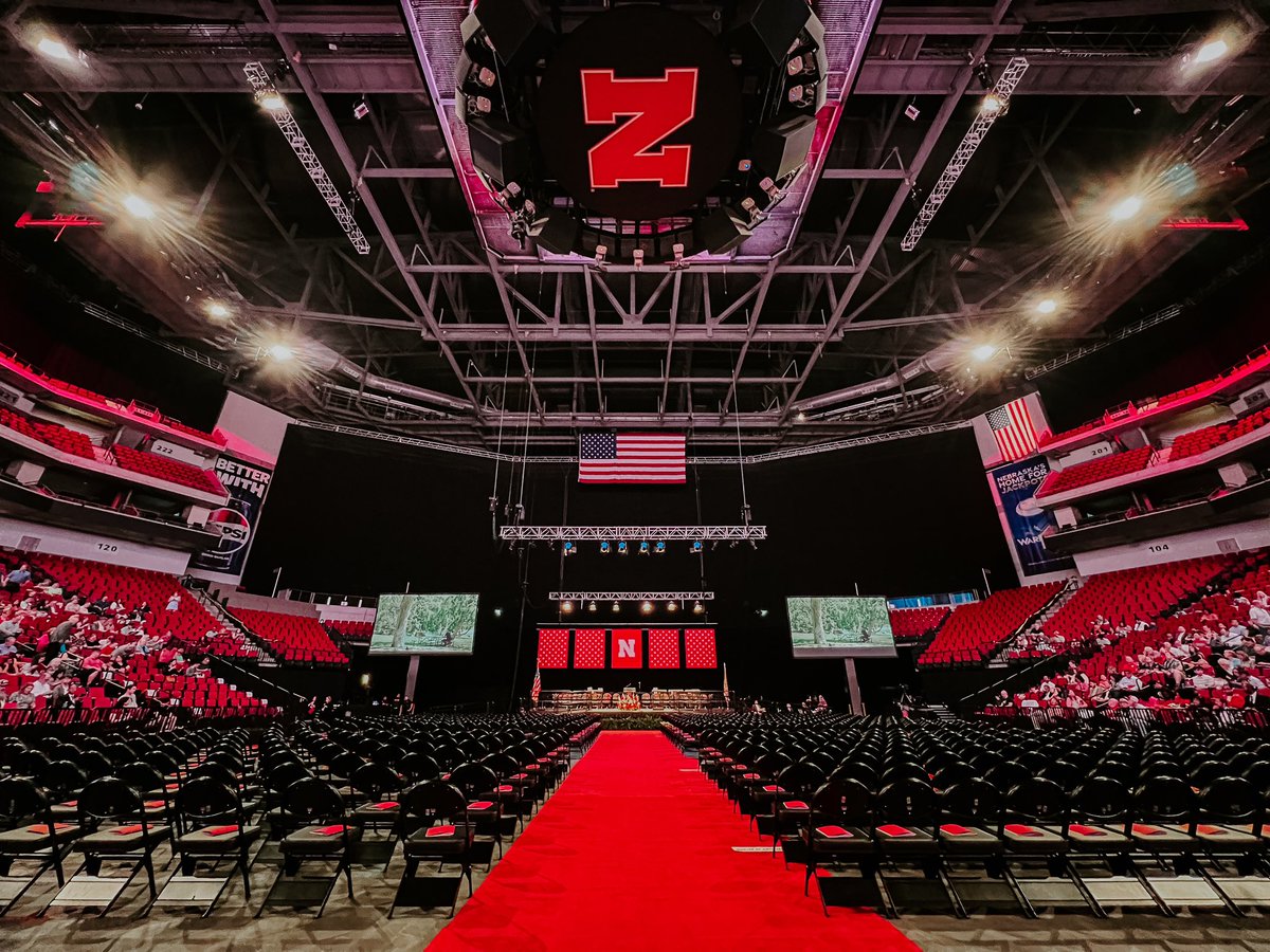 The stage is set for our 2024 graduate commencement ceremony! #GoBigGrad