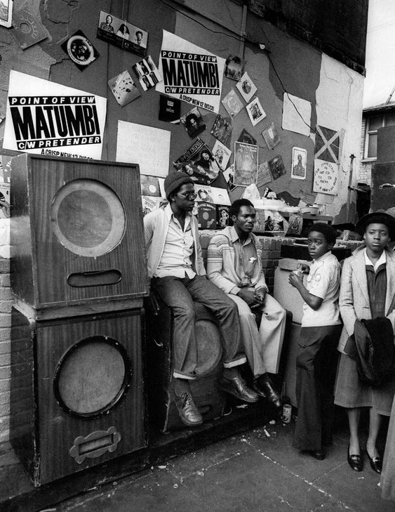 Sound System ❤️💛💚 Portobello Road, London, England, 1979