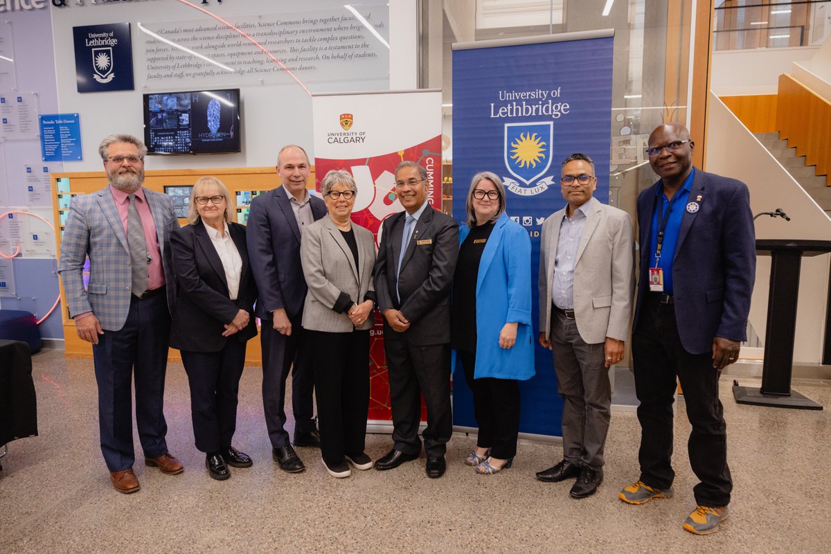 I’m proud to have this collaboration with the University of Lethbridge made official today. The MOU signing between UCalgary and <a href="/uLethbridge/">ULethbridge</a> moves forward our strategy to expand physician training programs in southern Alberta as we help tackle the doctor shortage in rural areas.