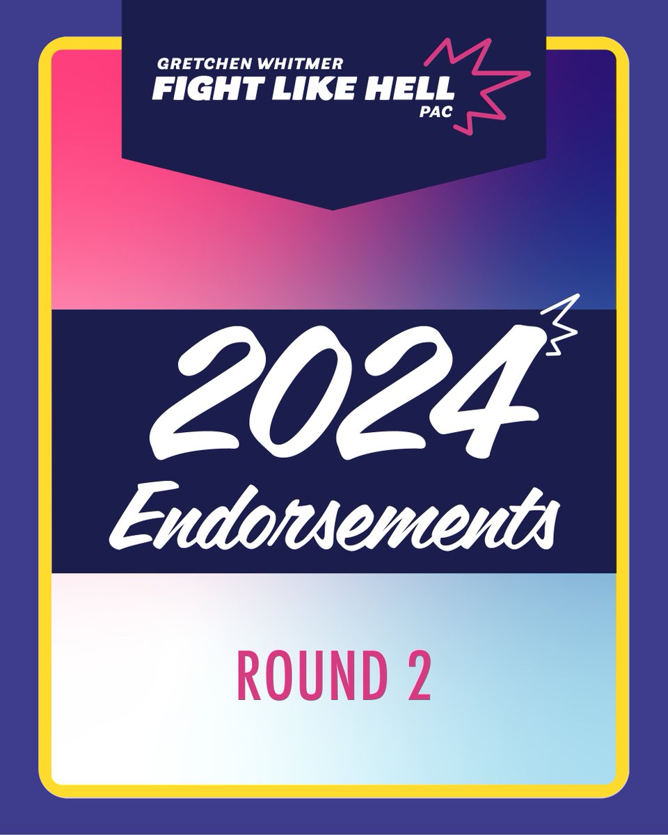 Introducing round 2 of Fight Like Hell PAC endorsed candidates! These U.S. Senators are fighting like hell for people across the country every single day – and I know they will continue to do so. Let's support and re-elect them this November: fightlikehellpac.org