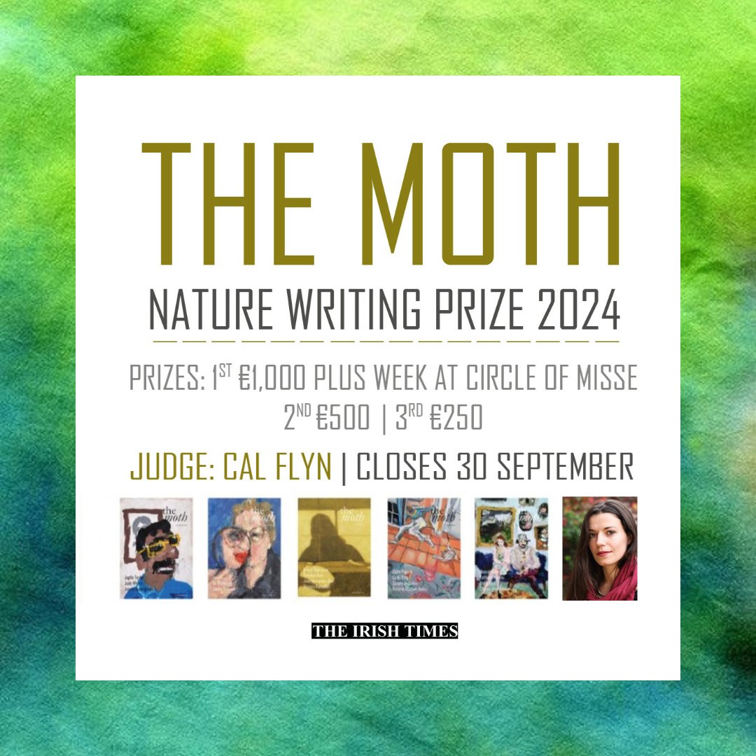 ✨ Judge announcement! ✨ We're delighted to share that this year's Moth Nature Writing Prize in now OPEN – and will be judged by Islands of Abandonment author, Cal Flyn. Read on for all the information you need about this year's prize, which closes on 30 September. 🧵