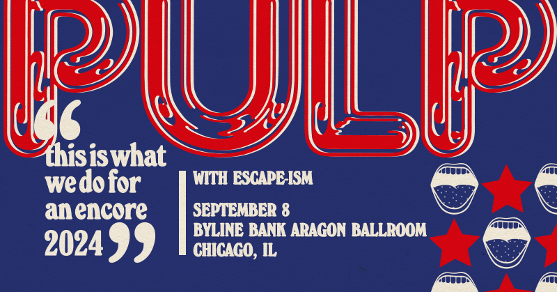 🚨 We just released some extra tickets to @welovepulp on September 8! 🎫 Get yours now before they're gone 👉 livemu.sc/4bF5nwO