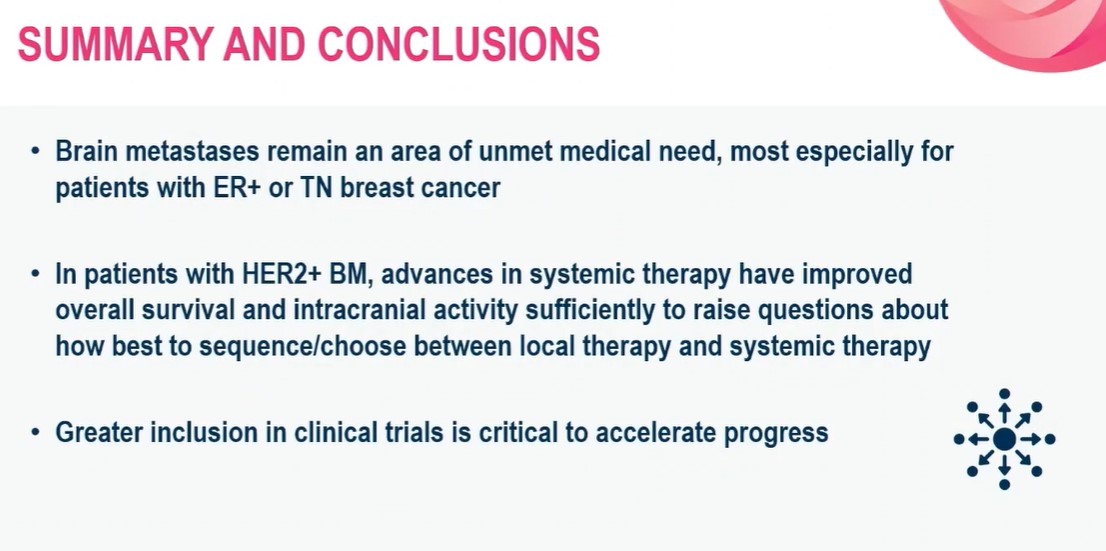 Dr. Nancy Lin (@nlinmd) discussed advances in medical treatment in today's #ESMObreast24 educational session on the management of #BrainMetastases from early detection to local and systemic treatments. #BreastCancerBrainMetastasis #BCBM #LMD cattendee.abstractsonline.com/meeting/20743/…