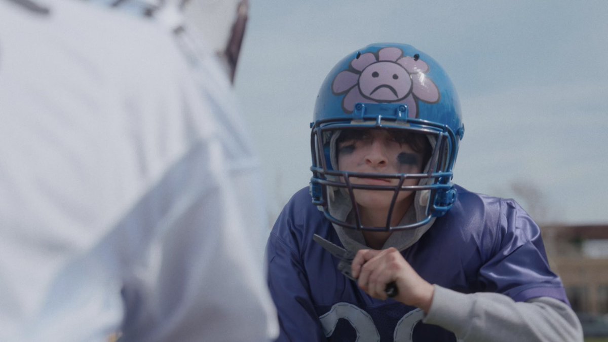 sorrymompunk's tweet photo. we had so much fun making the music video for But I’m a Quarterback with our friends, super talented crew, and awesome fans who came out to be extras! go check out the video on youtube! its actually really good and they filmed it on a really fancy camera https://t.co/HeY3H0aPwi