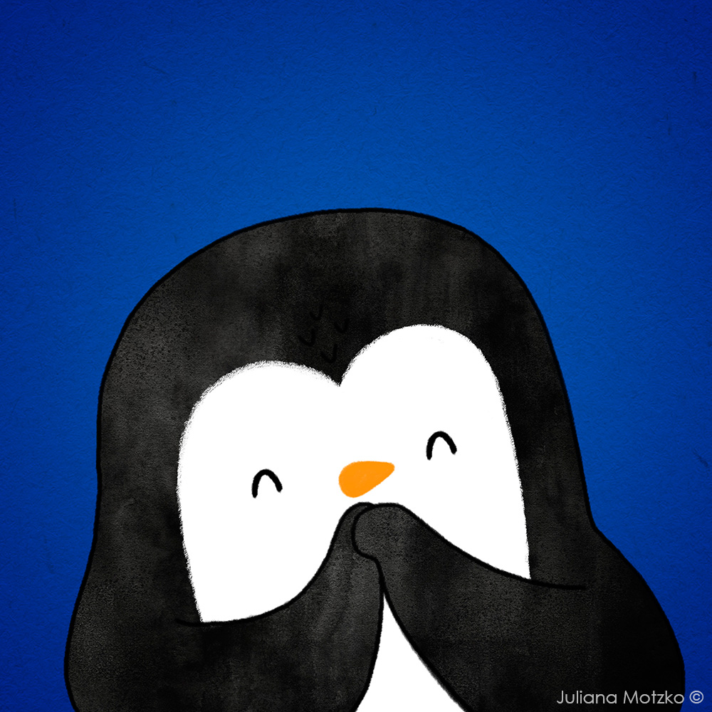 Do you want to hear something really nice?!
#ThePenguinsFamily #penguin #wallpaper #cute #PenguinsLife #life #cartoon #dailylife #illustrator #ilustracao #kidlitart #kidlitartist #插图师 #企鹅 #插画 #JulianaMotzko