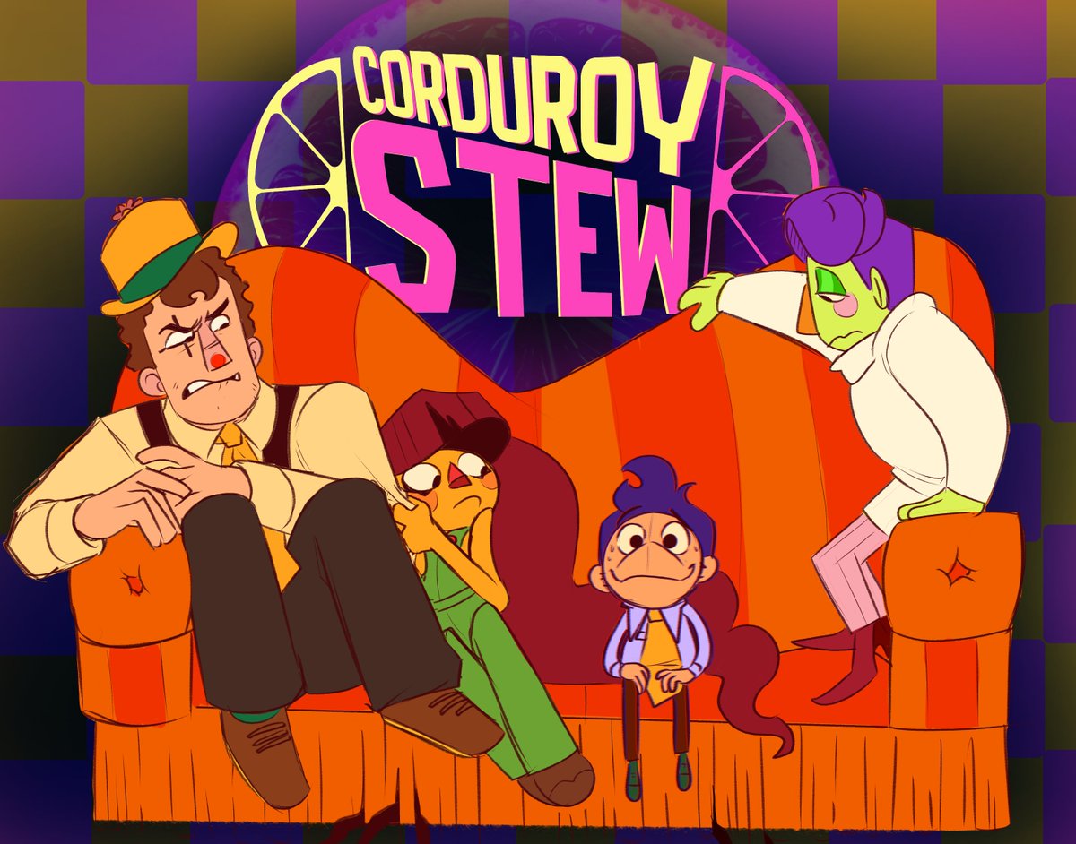 Also I have no idea how to classify Corduroy Stew if I can be honest - it's an artsy episodic dark comedy predominantly - with horror AND musical elements plus  mysteries to unwind....eh.

Would anyone be interested in short CS comics in the meantime?  ? 🍋👀