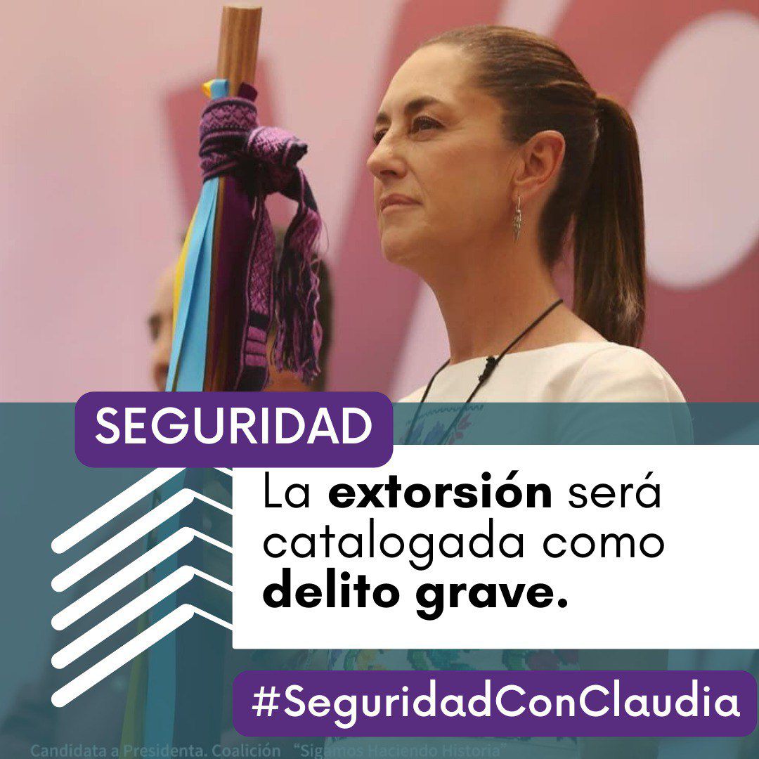 #SeguridadConClaudia❤️