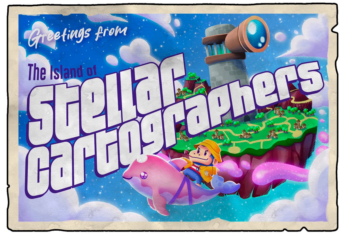 We’ve docked at our next stop! 🗺️🔭 Embark through the Island of Stellar Cartographers and chart your course towards adventure! Encounter new quests, a meme contest → INSPO, and a free postcard to claim! Full Details👇