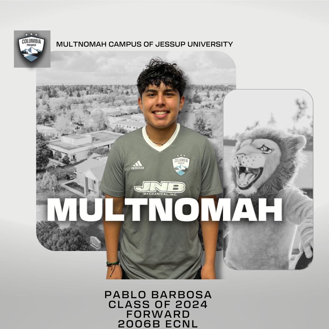 𝐂𝐎𝐌𝐌𝐈𝐓𝐓𝐄𝐃

Congratulations to 2006B @ecnlboys player Pablo Barbosa on committing to further his education and soccer career with @gomulions ! We are proud of you #CPSC