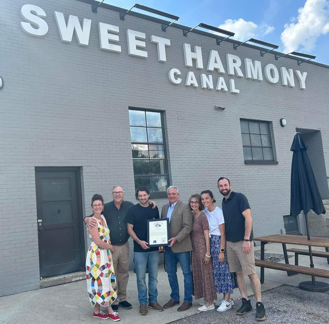 I was honored to present a House Commendation to the owners of a new business in historic Canal Winchester, Sweet Harmony Canal, a bar, music, and event center featuring a rustic ambiance perfect for conversation, music, and relaxation. Good luck on this exciting new venture!
