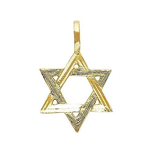 This 14k gold pendant features the iconic Star of David.

#luxsalvejewelry #starofdavid #goldpendants #jewishpendants