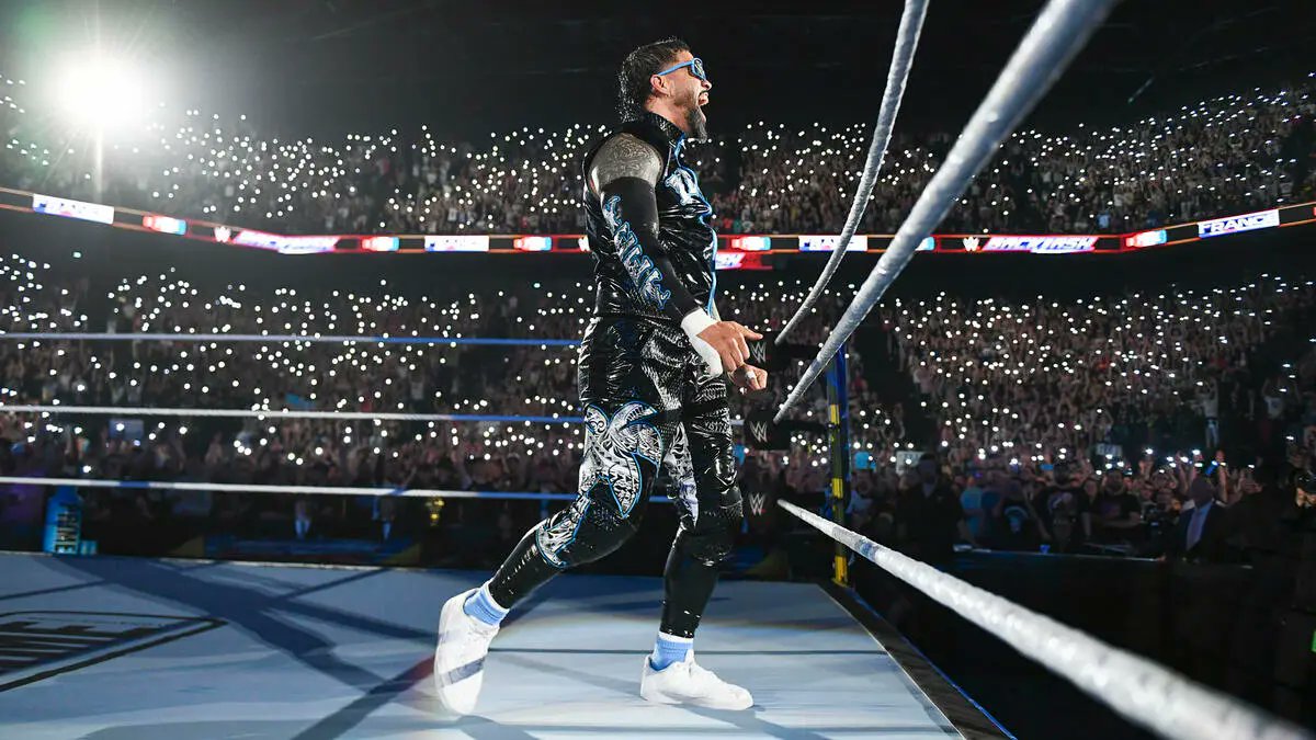 Jey Uso Says JoJo Offerman Texted Him After WWE Backlash Entrance

'It was just with me. I don't want to ever...you want to  call them fireflies or whatever you want to call them because that's  what they are to me. I was really happy it was with me and they did it  with me.

The