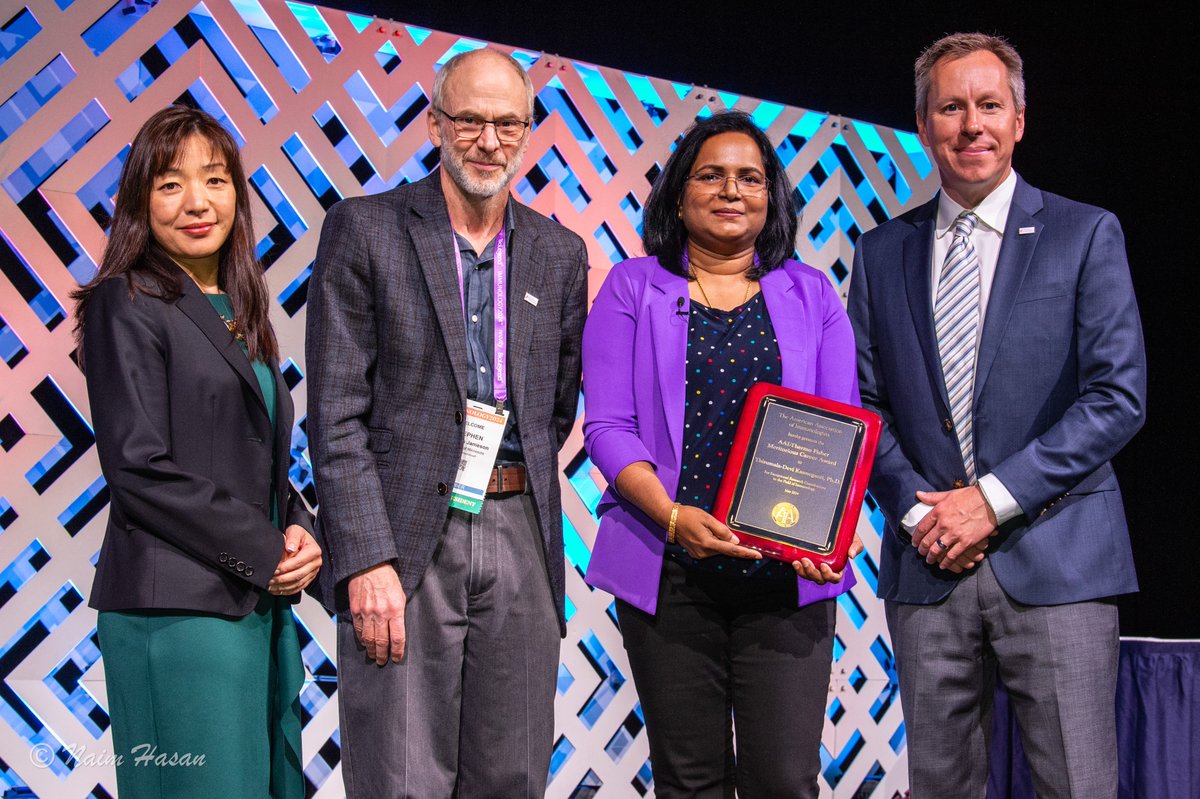 Thirumala-Devi Kanneganti (@thirukanneganti) on Twitter photo Reflecting on the amazing #AAI2024: So grateful to <a href="/ImmunologyAAI/">The American Association of Immunologists (AAI)</a> for recognizing our discoveries of innate immune sensors and PANoptosis. A big thank you to my current & previous lab members for their dedication that has led to these discoveries. <a href="/KannegantiLab/">Kanneganti Lab</a> <a href="/StJudeResearch/">St. Jude Research</a> Reflecting on the amazing #AAI2024: So grateful to <a href="/ImmunologyAAI/">The American Association of Immunologists (AAI)</a> for recognizing our discoveries of innate immune sensors and PANoptosis. A big thank you to my current & previous lab members for their dedication that has led to these discoveries. <a href="/KannegantiLab/">Kanneganti Lab</a> <a href="/StJudeResearch/">St. Jude Research</a>