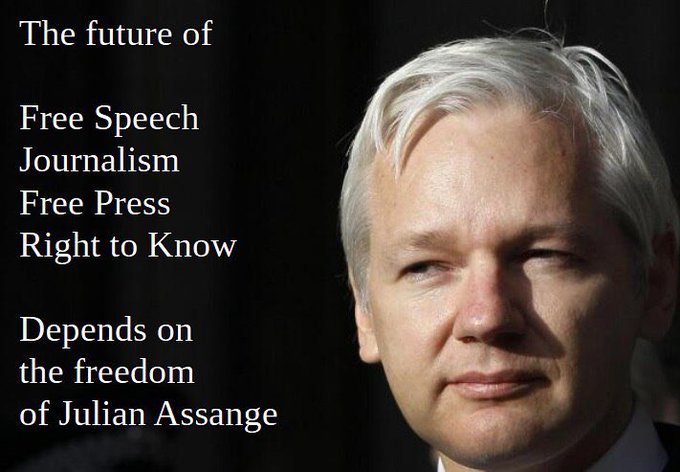 #FreeSpeech
#FreePress
#FreeAssange
#NoExtradition