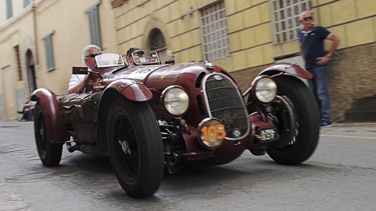 In 3,5 Wochen beginnt die Mille Miglia.