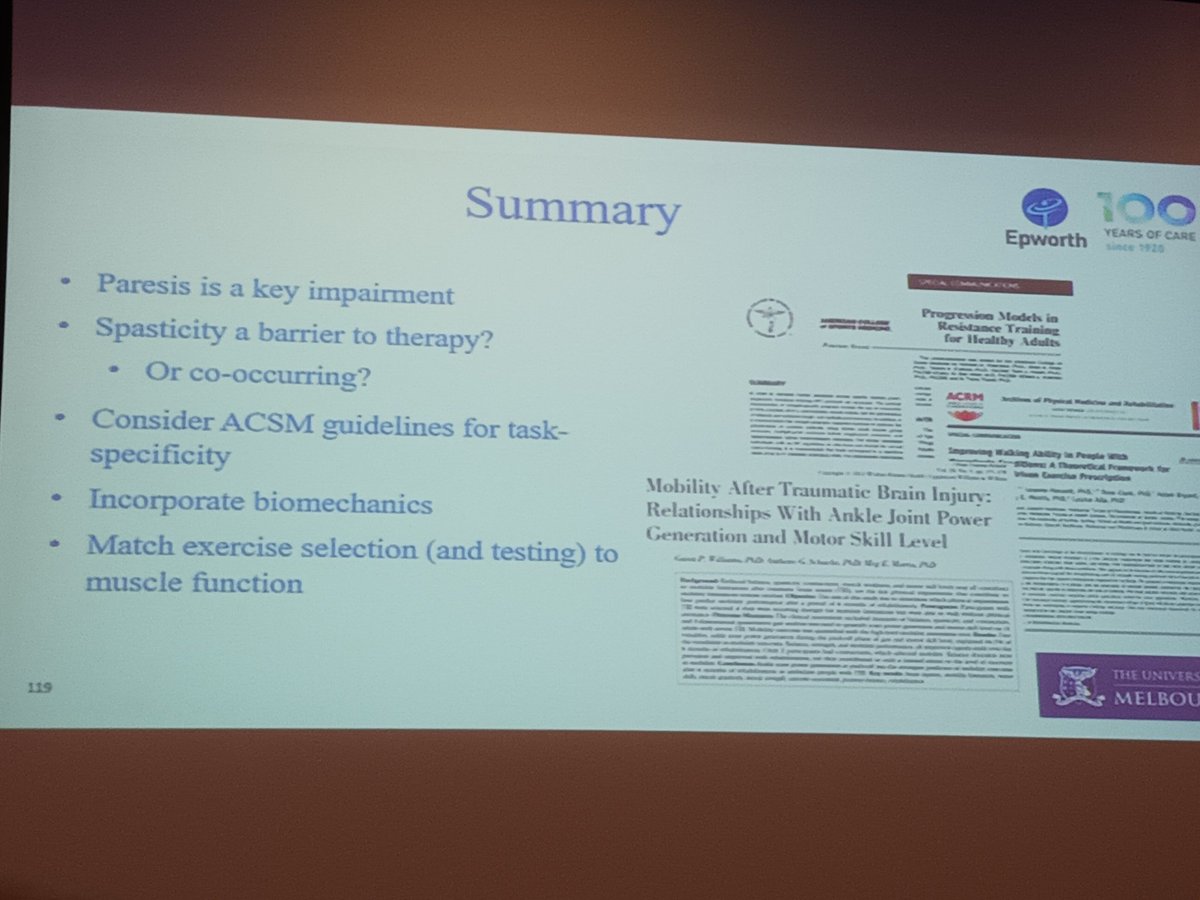 Anne Belton (@belton_anne) on Twitter photo Really informative presentation on strength training to improve mobility post ABI #taskspecifictraining #spasticity #ACPIN24 <a href="/GavinWPhysio/">Gavin Williams</a> Really informative presentation on strength training to improve mobility post ABI #taskspecifictraining #spasticity #ACPIN24 <a href="/GavinWPhysio/">Gavin Williams</a>