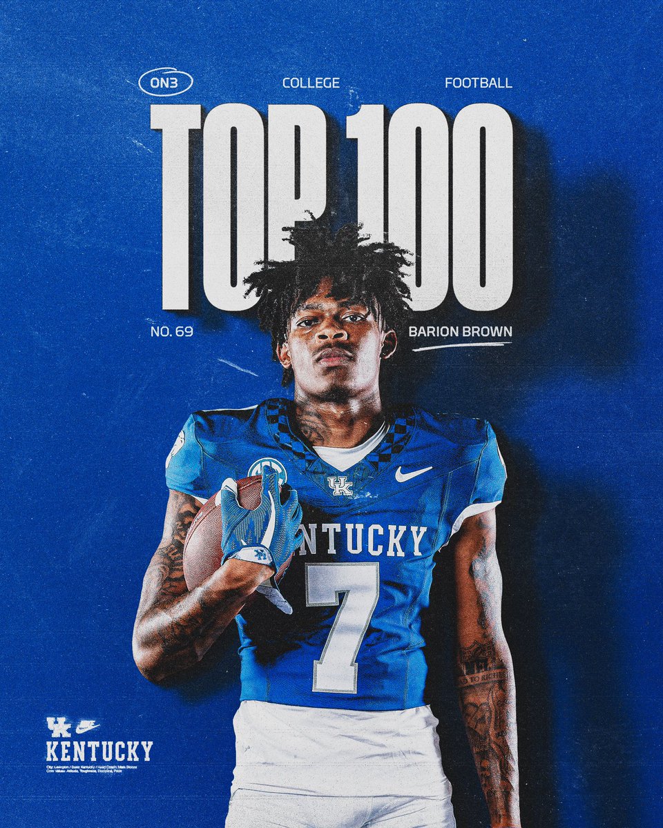 .@BarionBrown x @On3sports #collegefootball Top 100