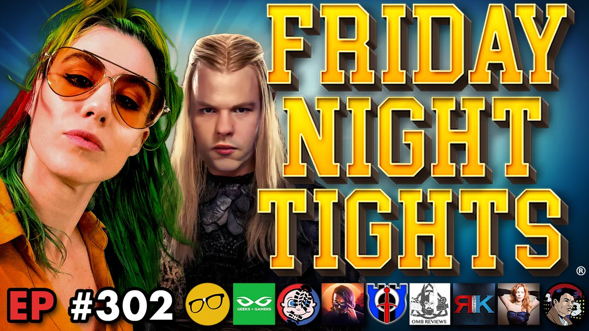Friday Night Tights #302 with @DanikaXIX and @disparutoo @DDayCobra @OMBReviews @ComixDivision @KinelRyan @QTRBlackGarrett @ShadMBrooks @ChrissieMayr and @heelvsbabyface #FridayNightTights w/@GeeksGamersCom is GOING LIVE👇 🔥youtube.com/watch?v=Xy1tMU…🔥
